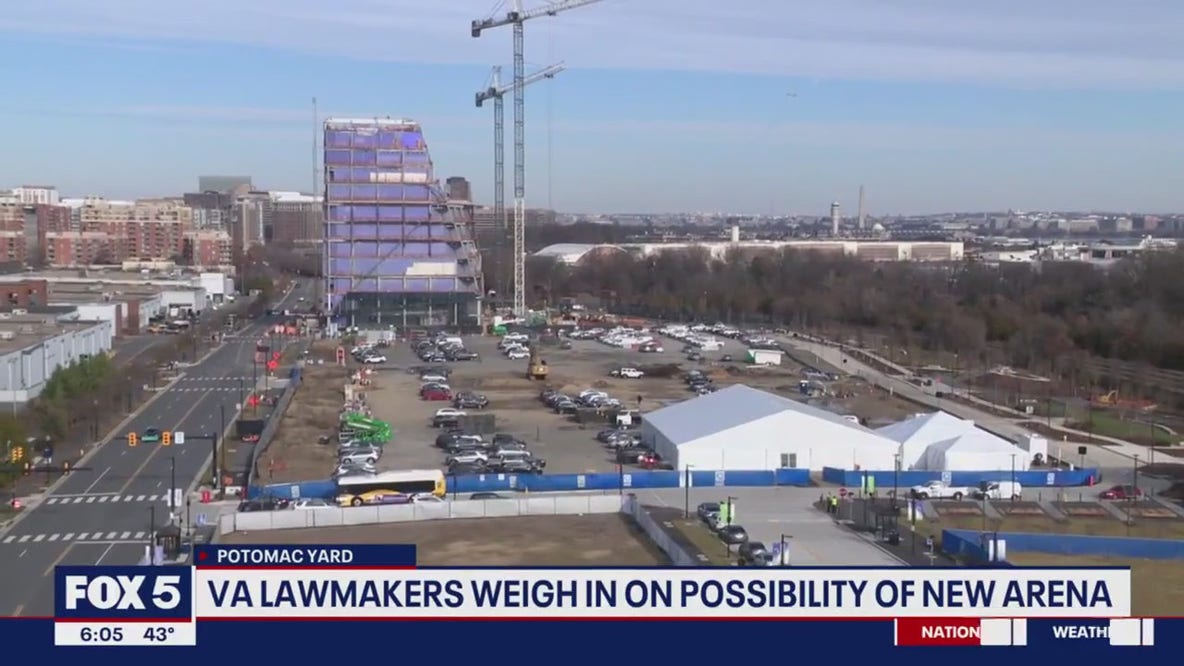 Virginia lawmakers weigh in on possibility of new Caps, Wizards stadium in Potomac Yard